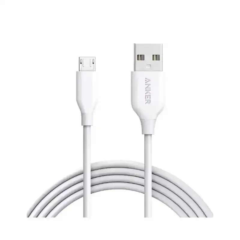 کابل انکر USB-A To MicroUSB white
